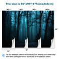 thumbnail image 3 of Peel and Stick Wallpaper Waterproof fall woods Wall Mural Decor Self Adhesive and Removable 69in x 98in, 3 of 8