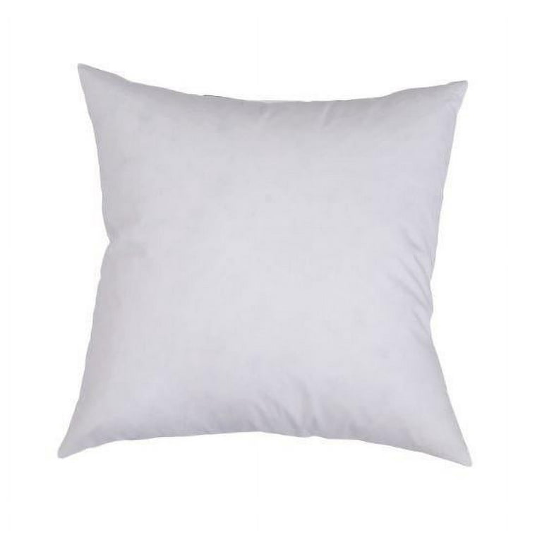 Plain White Cotton Pillow Cover | 8x8 10x10 12x12 14x14 16x16 18x18 20x20  22x22 24x24 Size