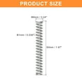 thumbnail image 2 of Uxcell 5Pcs Wire Diameter 0.039", OD 0.24", Free Length 1.97" 304 Stainless Steel Coil Mechanical Compressed Spring, 2 of 7