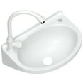 thumbnail image 2 of 2-in-1 Outdoor Garden Water Fountain and Faucet No-Punch Bathroom Wash Basin, 2 of 11