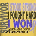 thumbnail image 3 of CafePress - Survivor 4 Esophageal Cancer Shirts And Gifts Whit - Men's Classic Graphic T-Shirt, 3 of 4