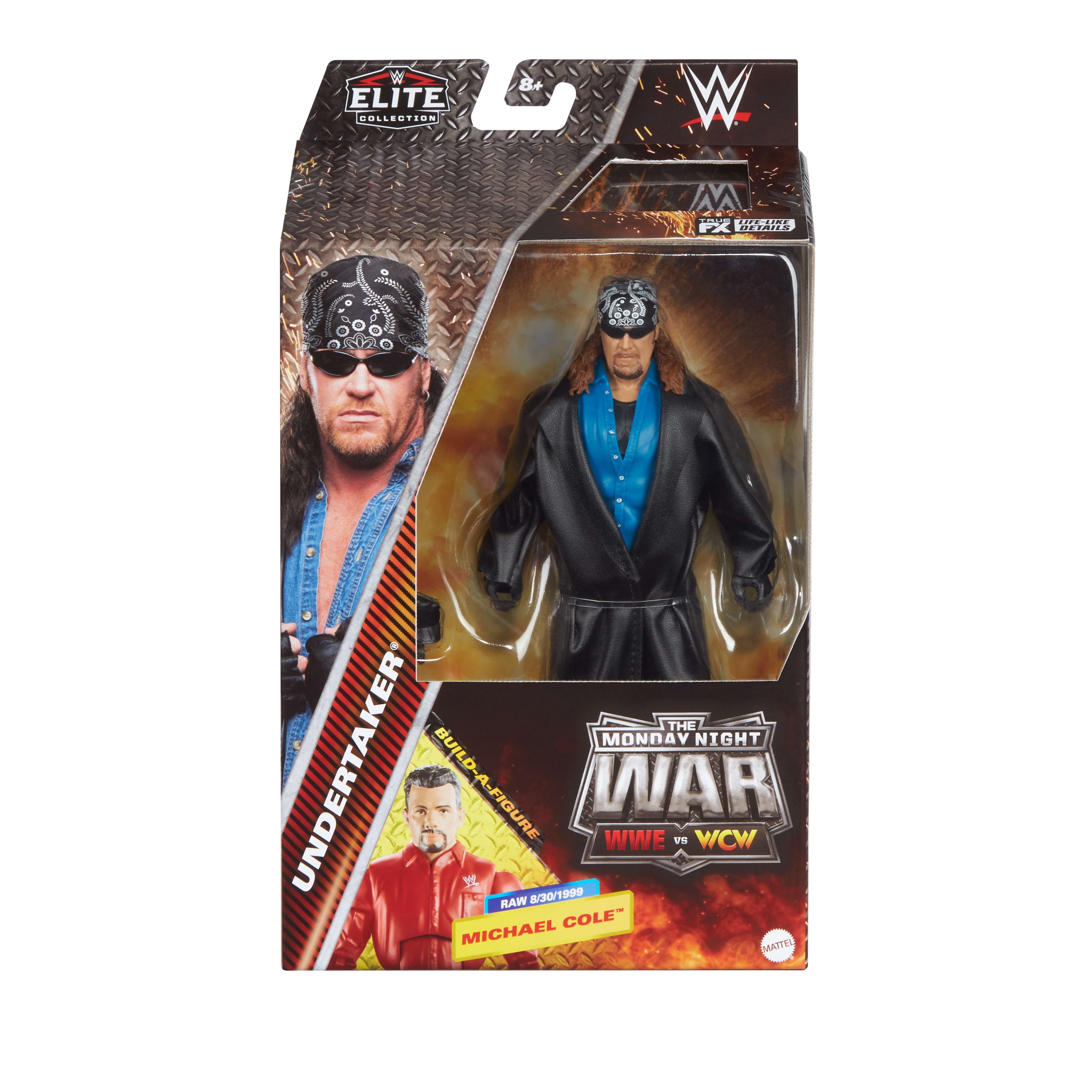 WWE Figurine articulée Élite Undertaker Monday Night War-15cm - Exclusivité Walmart