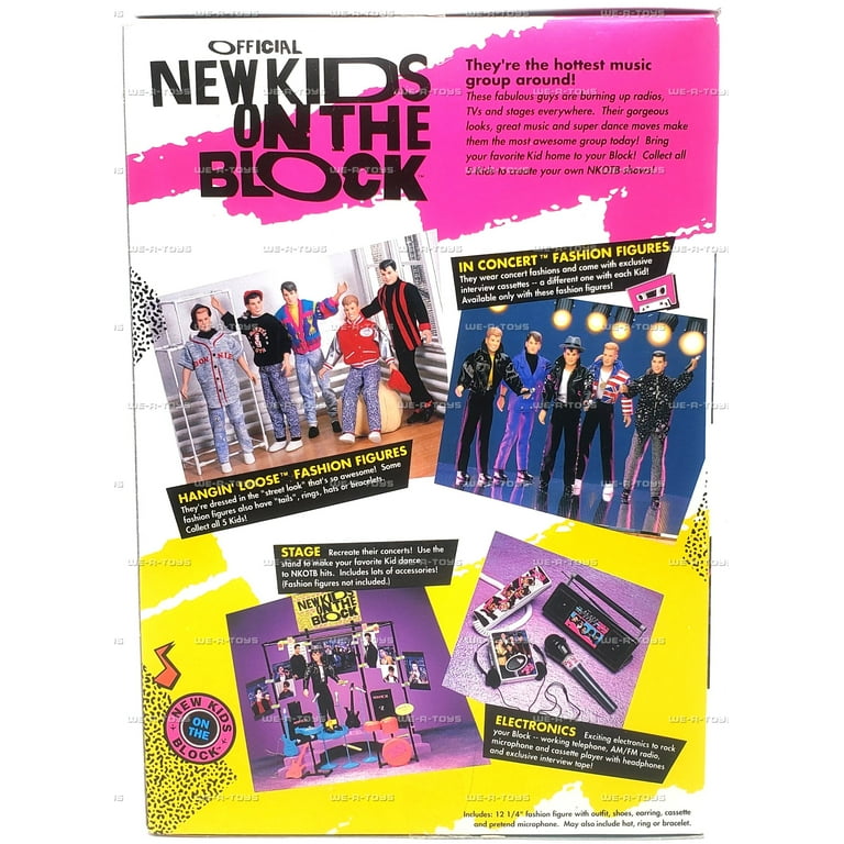 New Kids on the Block in Concert Joe Doll Hasbro 1990 #9919 NEW