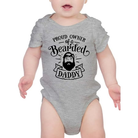 

Proud Owner Of A Bearded Daddy Bodysuit Infant -Smartprints Designs 24 Months