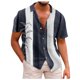 thumbnail image 1 of Short Sleeve Button Shirt Men'S Casual Short Sleeve Shirt Loose Shirt With Pocket2XL, 1 of 4