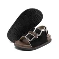 thumbnail image 6 of Meckior Toddler Boy Sandals PU leather Soft Sole Shoe Anti-Slip Shoes for Little Kids, 6 of 9