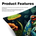 thumbnail image 2 of Frog with Unique Patterns - Set of 2 for Pillows Covers - Available in 16x16, 18x18, 20x20 Inches - Great for Throw Pillow Covers - Versatile for Various Occasions, 2 of 6