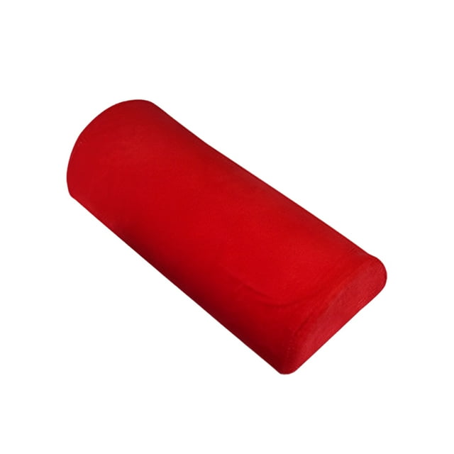 Justharion Professional Grade Manicure Hand Rest Durable Nail Pillow For Safe And Hygienic Manicures Portable red 1Set