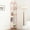 Pink, variant on Corner Shelf Stand, 5-Tier Bookshelf, 65" Tall Shelves for Bedroom, Living Room, Narrow Display Bookcase, Pink with Display Shelves for Office