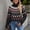 Black, variant on AOOCHASLIY 2023 Womens Sweater Women Fashion Casual Retro Color Contrast Printing Knitting Long Sleeve Turtleneck Sweater