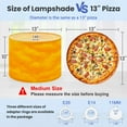 thumbnail image 2 of Linen Drum Lampshades Stipple Orange Color Watercolor Backgrounds 13"x13"x10" Light Shade for Table Lamps Floor Lamp Shades Lampshade Replacement Assembly Required, 2 of 8