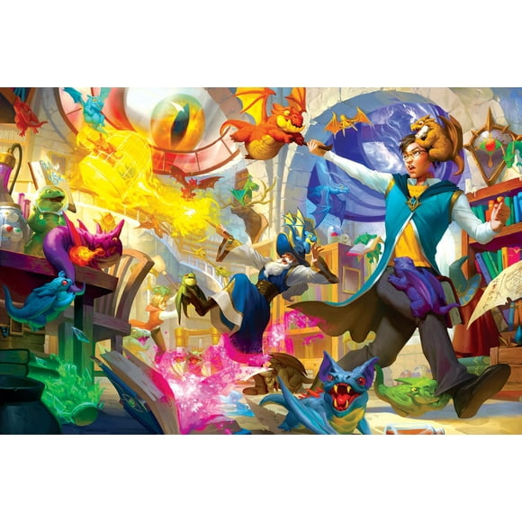 Rompecabezas Toynk Dragon Daycare Fantasy Wizard 1000 piezas