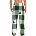 thumbnail image 3 of Disketp Green Tree Lumberjack Plaid Men'S Pajama Pants - Ultra Soft Fleece Sleep And Lounge Pants (Size: S-Xxl), 3 of 9