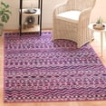 thumbnail image 4 of Safavieh Madison Olivia Geometric Area Rug, Fuchsia/Navy, 5'3" x 7'6", 4 of 12