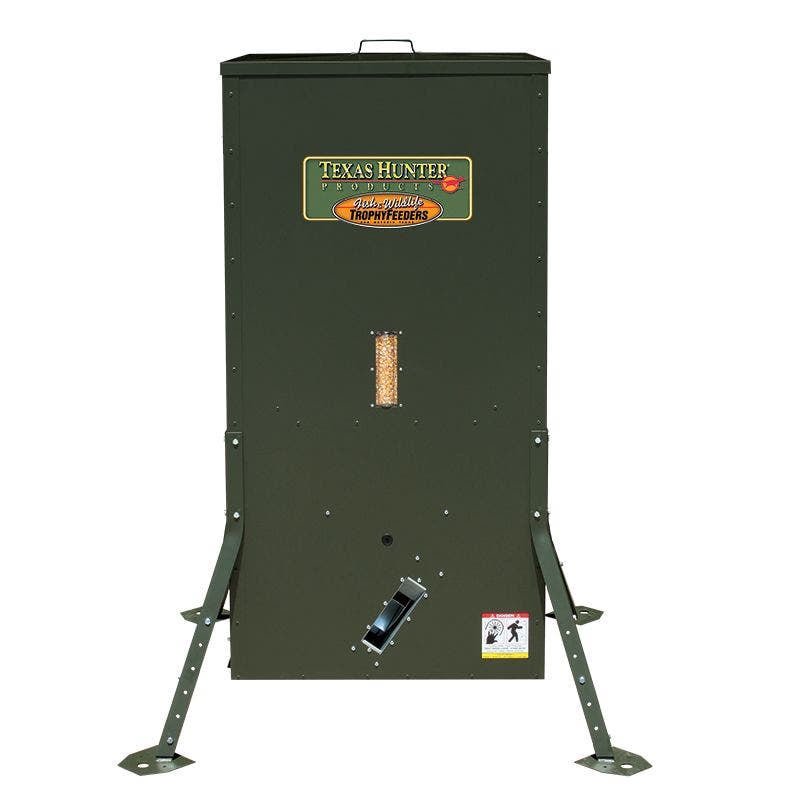 Texas Hunter Hide a Way Stand and Fill Directional Deer Feeder