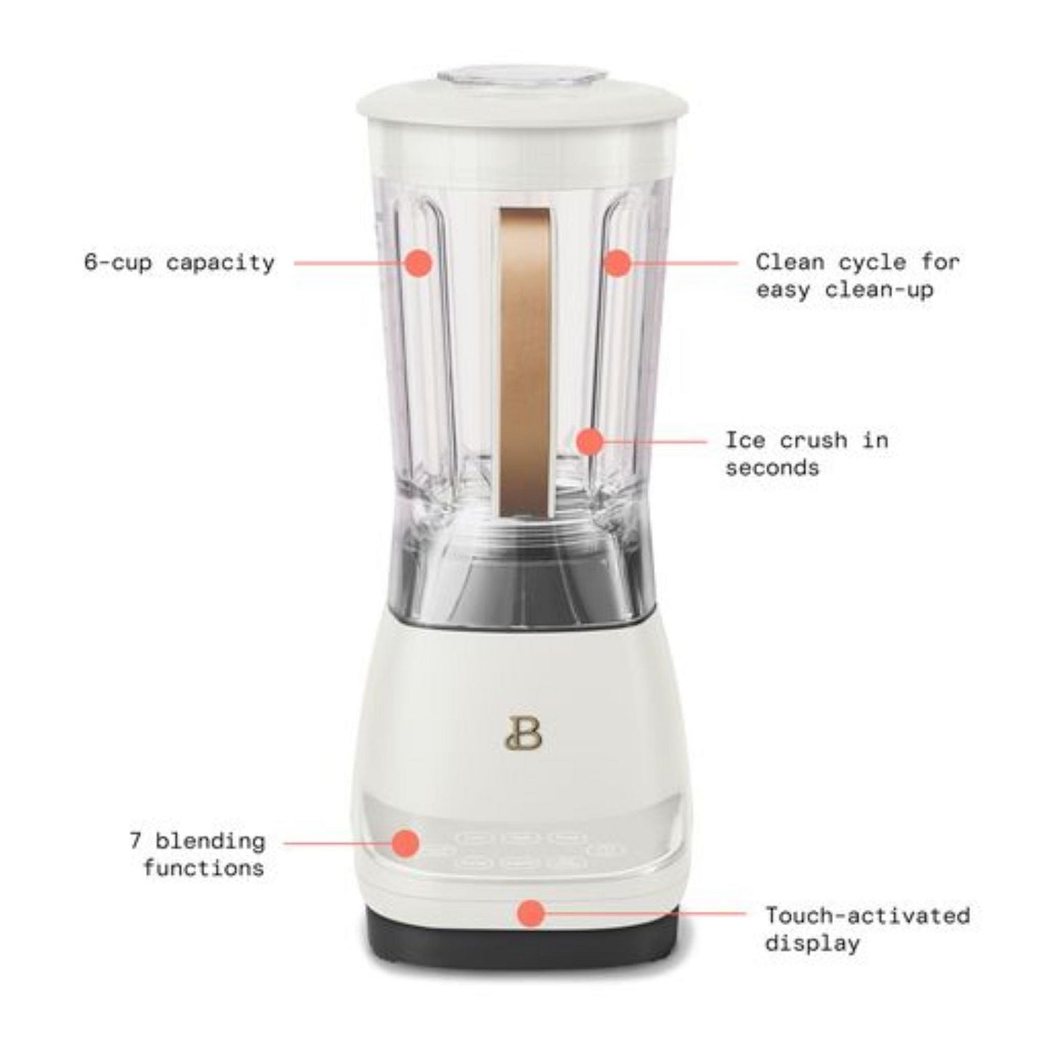 Beautiful High Performance Touchscreen Blender by Drew Barrymore