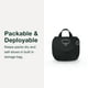 thumbnail image 3 of Funda impermeable Osprey ultraligera para mochila, color negro, talla M, 3 of 6