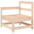 thumbnail image 4 of vidaXL Garden Lounge Set Natural Pine Solid Pine Wood Large Modular, 4 of 6