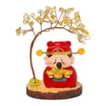 thumbnail image 3 of Mini estatua de Buda con árbol del dinero, figura en miniatura, centro de mesa, recuerdo Estilo B, 3 of 9