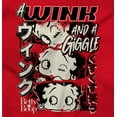 thumbnail image 2 of Betty Boop A Wink And A Giggle Women Plus Size Zipper Hoodie Brisco Brands 3X, 2 of 5