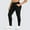 Add Fleece(Black), variant on Women Winter Thermal Workout Yoga Pants with Pockets Fleece Lined Leggings