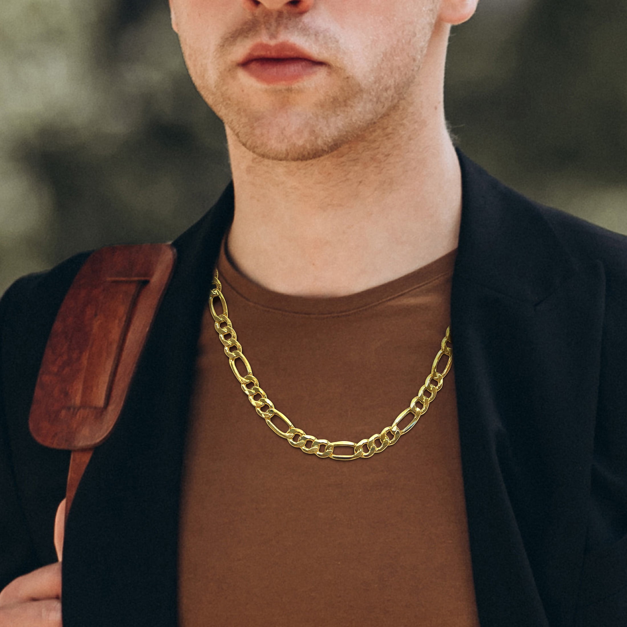 Everly Unisex 10k Yellow Gold Necklace