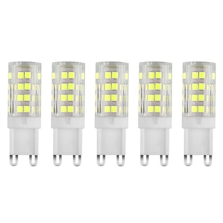 120v 5w Bell Led (EEEKit G9 LED Bulb Dimmable,Cool White/Warm White(6500K/3200K),64 pcs 2835 SMD ,360 Degree Beam Degree,5W Equivalent Bulb Replacement, 500LM Light, AC 120V)
