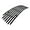 Black, variant on APS Compatible with Honda Accord 2013-2015 Sedan Lower Bumper Stainless Steel SS Black Billet Front Grill Grille Insert H65917H