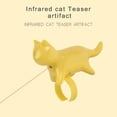 thumbnail image 2 of New funny cat laser pointer ring type funny cat laser stick infrared laser cat  finger light, 2 of 9