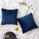 thumbnail image 1 of 2 fundas de almohada con forma de bola de color sólido - azul oscuro 45*45 Xemadio LRWJ223-28, 1 of 6