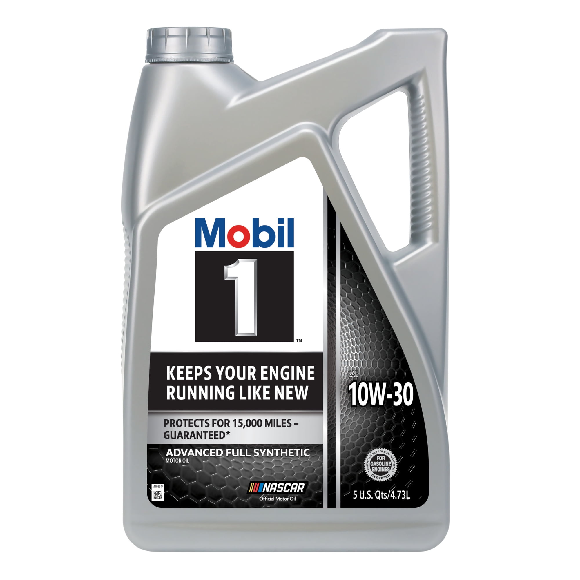 Mobil 1 Advanced Full Synthetic Motor Oil 10W-30, 5 Quart