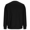 thumbnail image 5 of Yteetum Waffle Long Sleeve Shirts for Men Oversized Crewneck Quarter Button Down Henleys Shirts Pullover Tops Mens Casual Sold Round Neck 1/4 Button Regular Fits Gym Golf Shirt Big and Tall Tee Shirt, 5 of 7