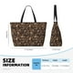 thumbnail image 4 of Easygdp Brown Camouflage Skull Bolsa de Viaje de Playa de Gran Capacidad, Bolsa Tote Perfecta para la Playa, Escapadas de Fin de Semana y Viajes, 4 of 7