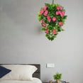 thumbnail image 6 of geerera Fake Hanging Flowers, Artificial Morning Glory Hanging Plants, Faux Spring Flowers, for Outdoor Front Door Patio Garden Balcony Home Decoration, 6 of 9