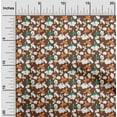 thumbnail image 1 of oneOone Cotton Jersey Brown Fabric Cloud & Bird Cartoon Sewing Craft Projects Fabric Prints By Yard 58 Inch Wide, 1 of 4