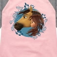 thumbnail image 3 of Spirit Riding Free - Spirit Untamed - Toddler And Youth Girls Raglan Graphic T-Shirt, 3 of 5