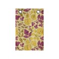 thumbnail image 1 of Autumn Hanging Pocket Organizer, Seasonal Leaves and Trees Warm Fall Season Color Palette Composition, Printed Polyester Storage Bag with Pockets, 14" x 20", Orange and Pastel Yellow, 1 of 2