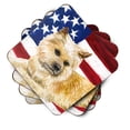thumbnail image 2 of Cairn Terrier Patriotic Foam Coaster Set of 4, 2 of 3
