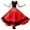 Solid, variant on Landzoo Womens Spanish Bull Dance Skirt Belly Dance Skirt Big Swing Skirt Fashionable Comfortable Casual Women's Skirt
