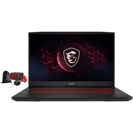 MSI Pulse GL66-15 Gaming & Entertainment Laptop (Intel i7-12700H 14-Core, 15.6" 144Hz Full HD (1920x1080), GeForce RTX 3060, 32GB RAM, 512GB PCIe SSD, Backlit KB, Wifi, Win 11 Home) with Loot Box