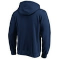 thumbnail image 3 of Men's Fanatics Navy Seattle Kraken Victory Arch Team Fitted Pullover Hoodie, 3 of 4