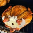 thumbnail image 2 of Cateissary Silver Carry Flavor con Home Yard Camping Barbacoa Grill en acero inoxidable 304 Acero inoxidable 304 Tenedor de barbacoa compacto Cocina y Comedor dos, 2 of 6