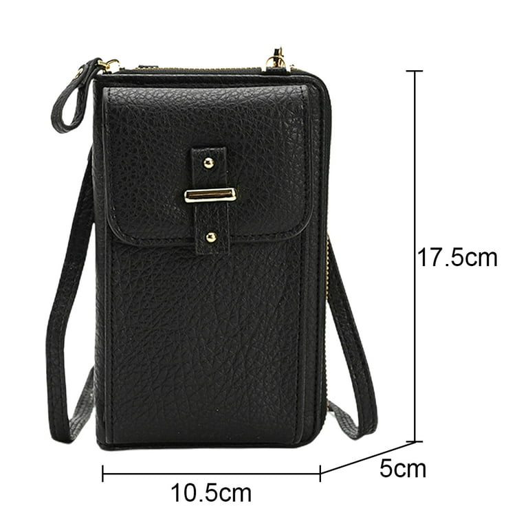 Small Crossbody Bag Cell Phone Purse Wallet with Credit Card Slots