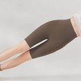 thumbnail image 4 of Gibobby Yoga pants cortos mujer Pantalones de equitación de polainas para mujer Primavera y verano Ropa exterior Pantalones de yoga ajustados(Café,M), 4 of 5