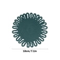 thumbnail image 3 of Handwoven Insulation Pad, Flower Shaped Placemat, Heat-Resistant & Odorless Kitchen Mat, Eco-Friendly Table Protector for Kitchen & Dining, Kitchen Accessories & Home Decor, 3 of 6