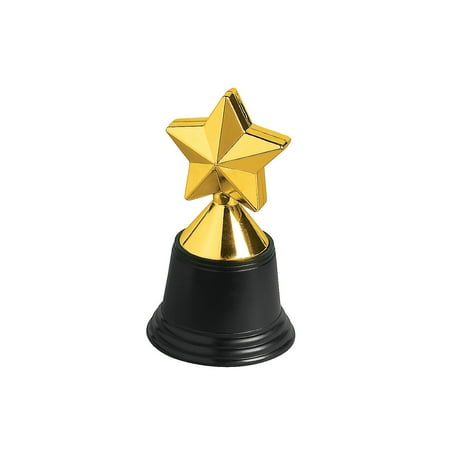 Acrylic Star Trophy - Fun Express - Star Trophies - Stationery - Awards - Trophies & Awards - 12 Pieces