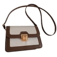 thumbnail image 1 of Adecuado para viajes diarios y citas. Bolso de PU, bolso de mensajero simple de moda., 1 of 5