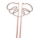 thumbnail image 1 of Estaca de soporte para plantas en forma de Monstera, soporte para macetas, marco de aleación, estaca para plantas de jardín para balcón, interior y Color Cobre, 1 of 7