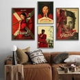 thumbnail image 4 of Carteles de perlas Retro 2022, película de terror, impresiones de papel Kraft, película X Vintage, decoración artística de pared para el hogar, sala de café, cine, pintura estética, 4 of 4