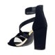 thumbnail image 4 of Zapatillas Abiertas Mujer Cruzadas Negro Formales Casuales negro 23 Clasben 024D4Y, 4 of 6